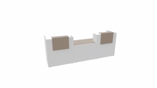 Banque d'accueil L300 Module bas central