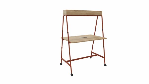 Station de travail mobile avec bac supérieur