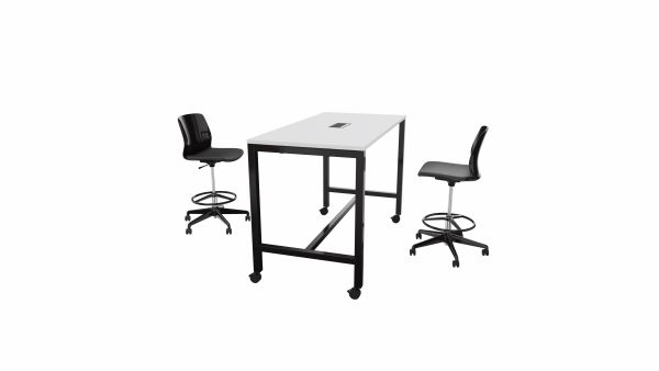 1 Table haute L160 X P80 + 1 Top Access + 2 sièges opératif haut